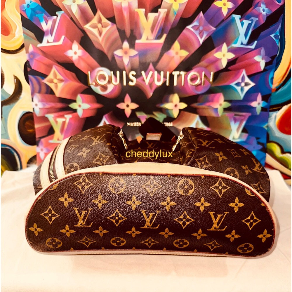 🏕🎒😎Authentic Louis Vuitton Sac A Dos Bosphore Backpack Monogram - Picture 4 of 16